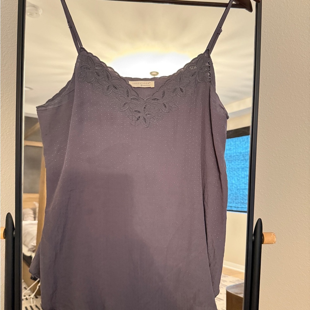 Anthropologie Purple Women's Top